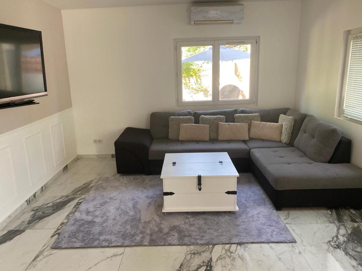 3 Pieces Climatise En Rez De Jardin Avec Piscine Apartment Villeneuve-Loubet Bagian luar foto